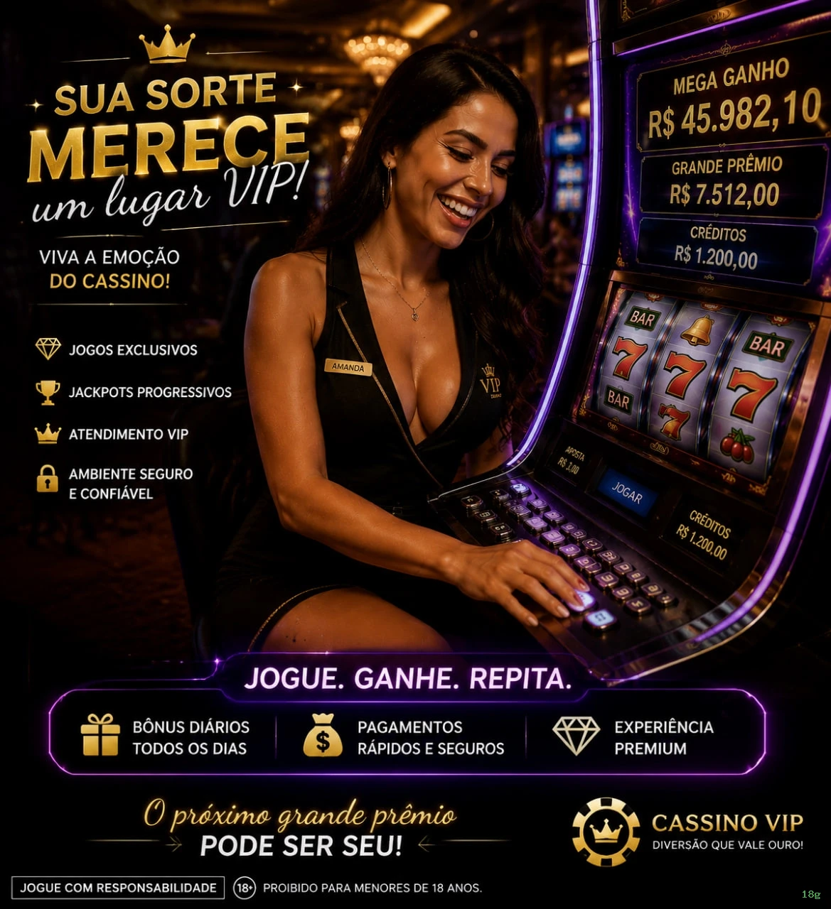Página oficial da 18g no Facebook